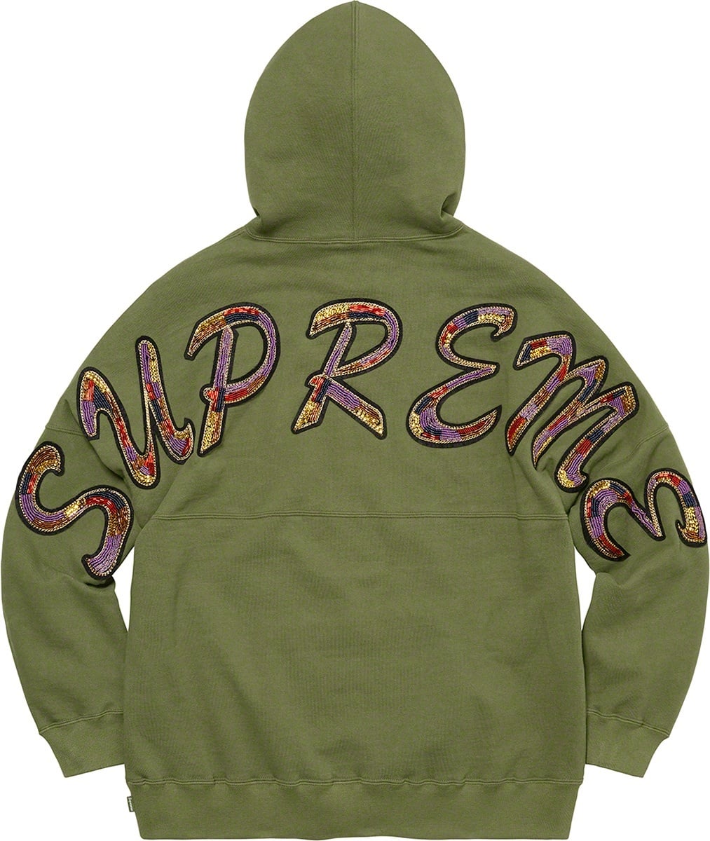 Beaded Hooded Sweatshirt view 9